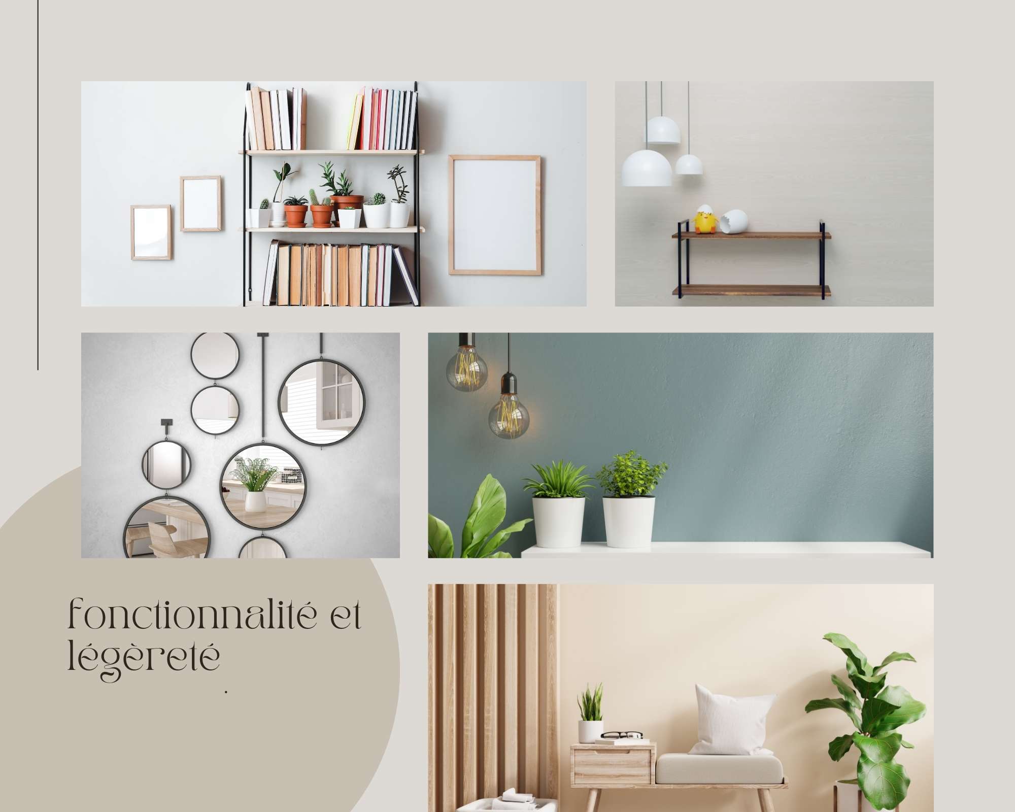 fonctionnalité et légèreté