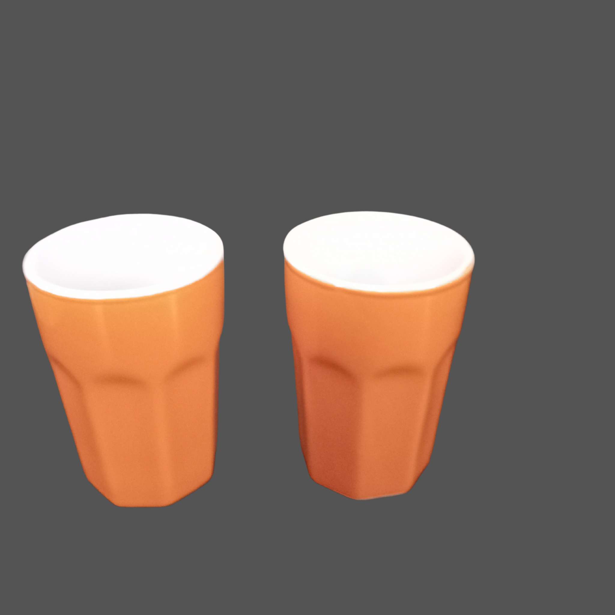 tasse à café orange