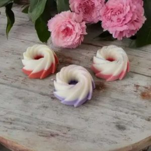 Fondant tourbillon parfum sucre vanillé en cire d’olive