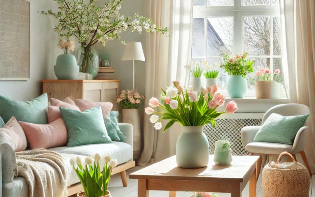 Idées pour une déco printanière fraîche et lumineuse