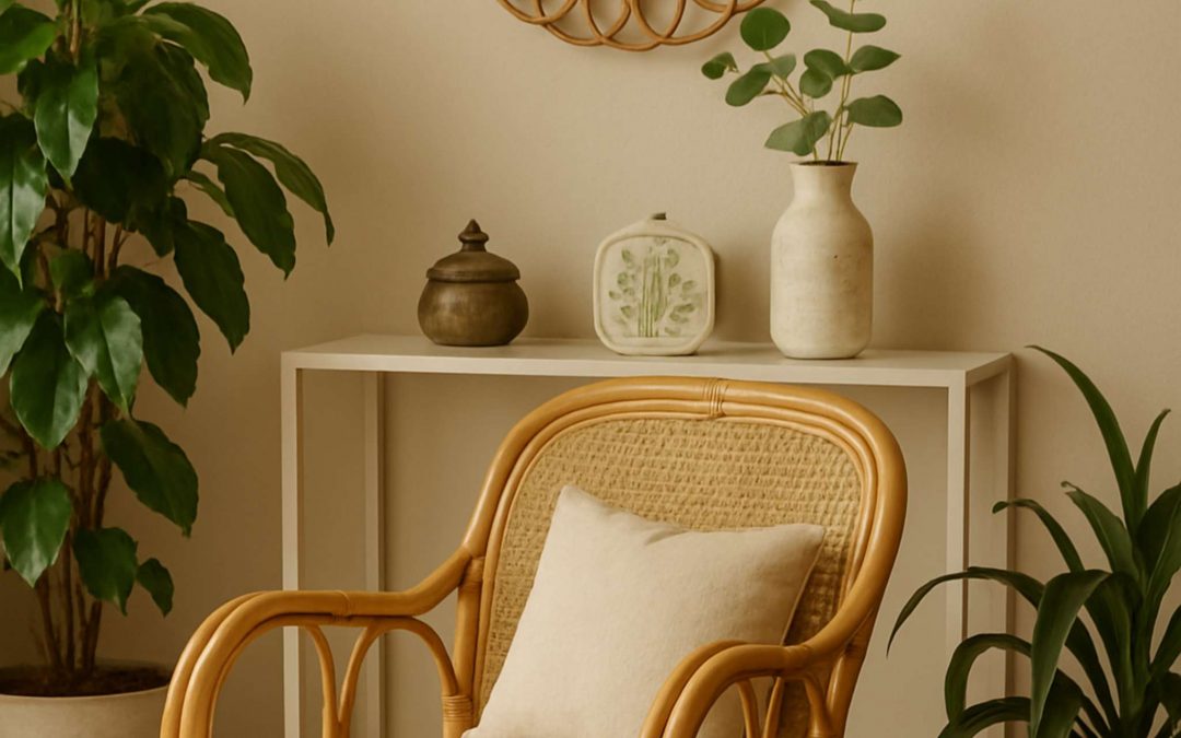 Le rotin : un matériau naturel et tendance en décoration intérieure