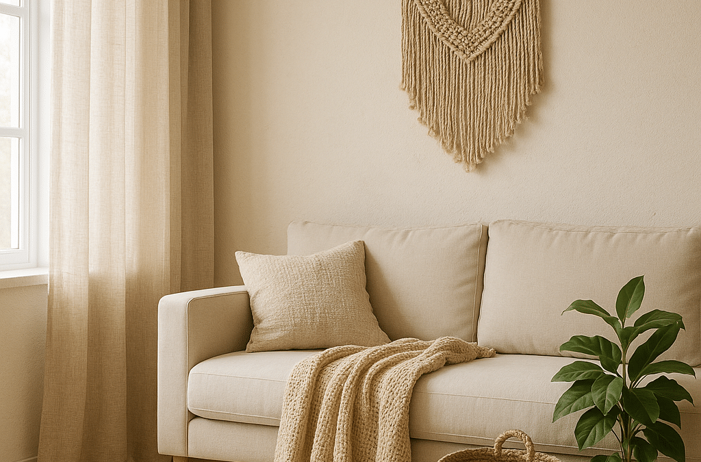 Décoration en chanvre : une matière naturelle pour un intérieur écoresponsable