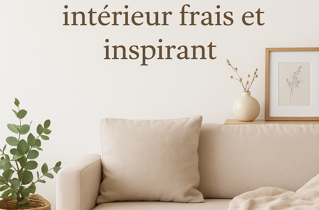 Préparer sa rentrée de septembre : idées déco pour un intérieur frais et inspirant