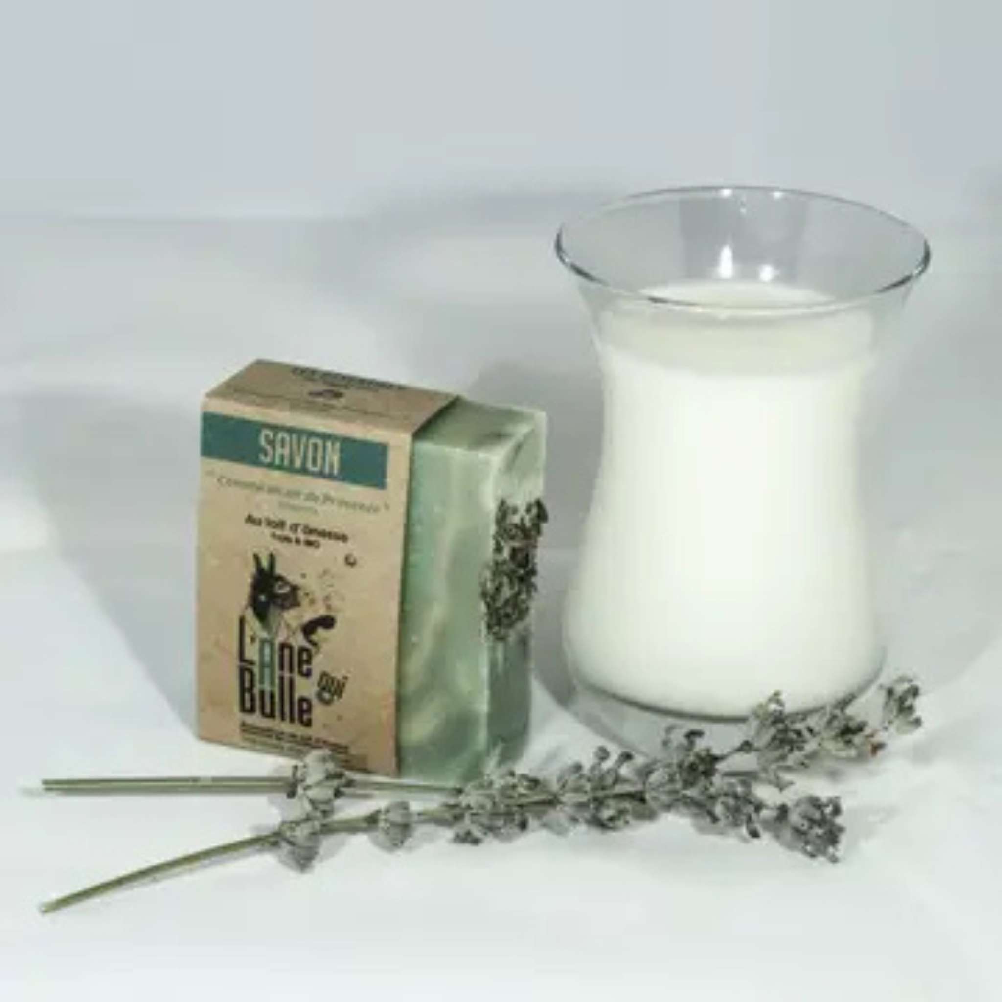 savon d'ânesse bio à la lavande