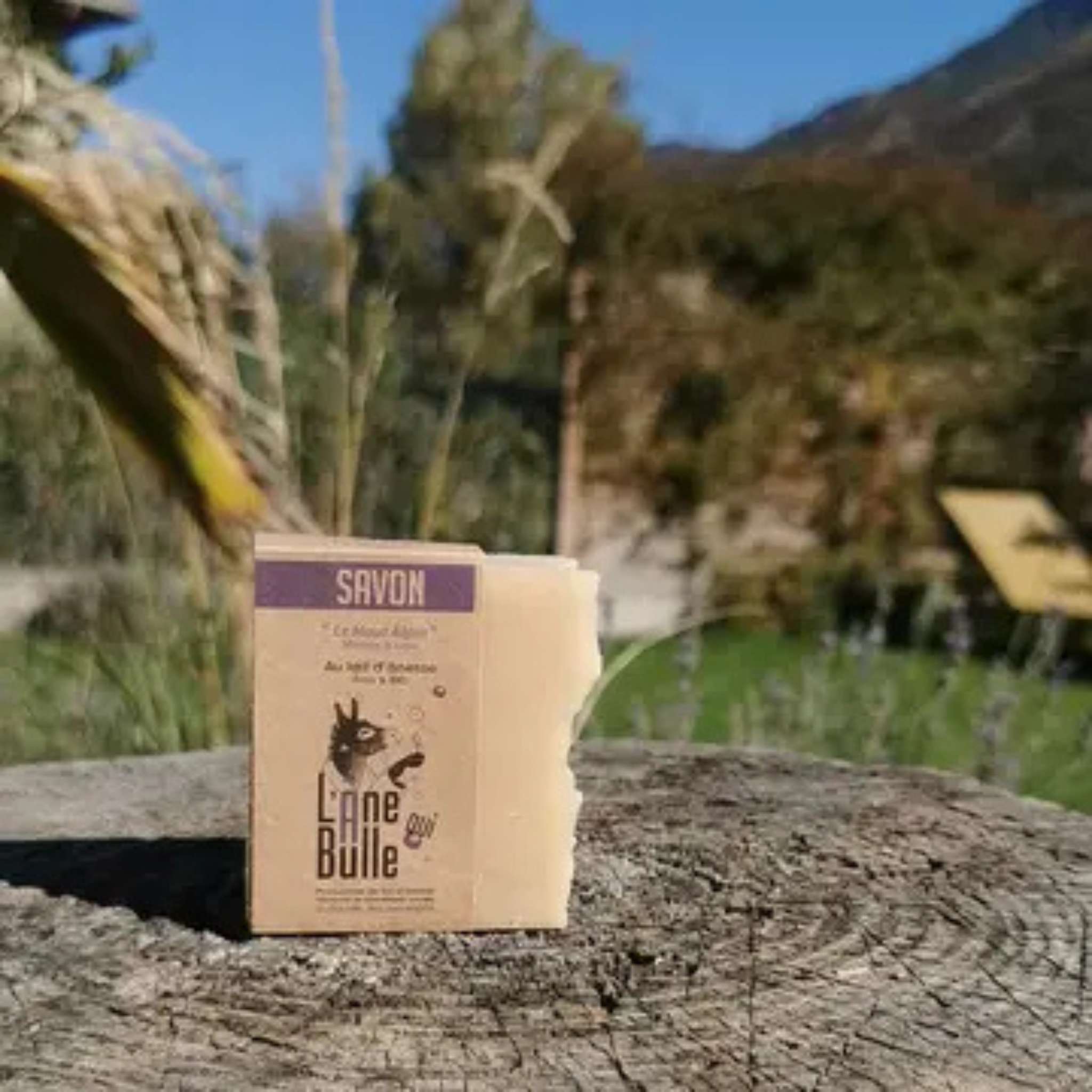 savon d'ânesse bio ortie et mélèze