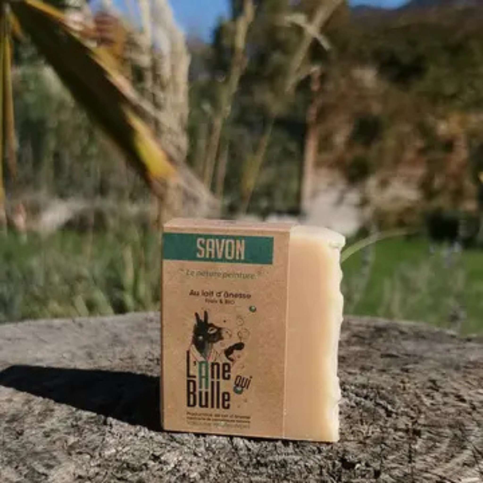 savon nature au ait d'ânesse bio