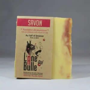 savon d'ânesse bio raisin et soja