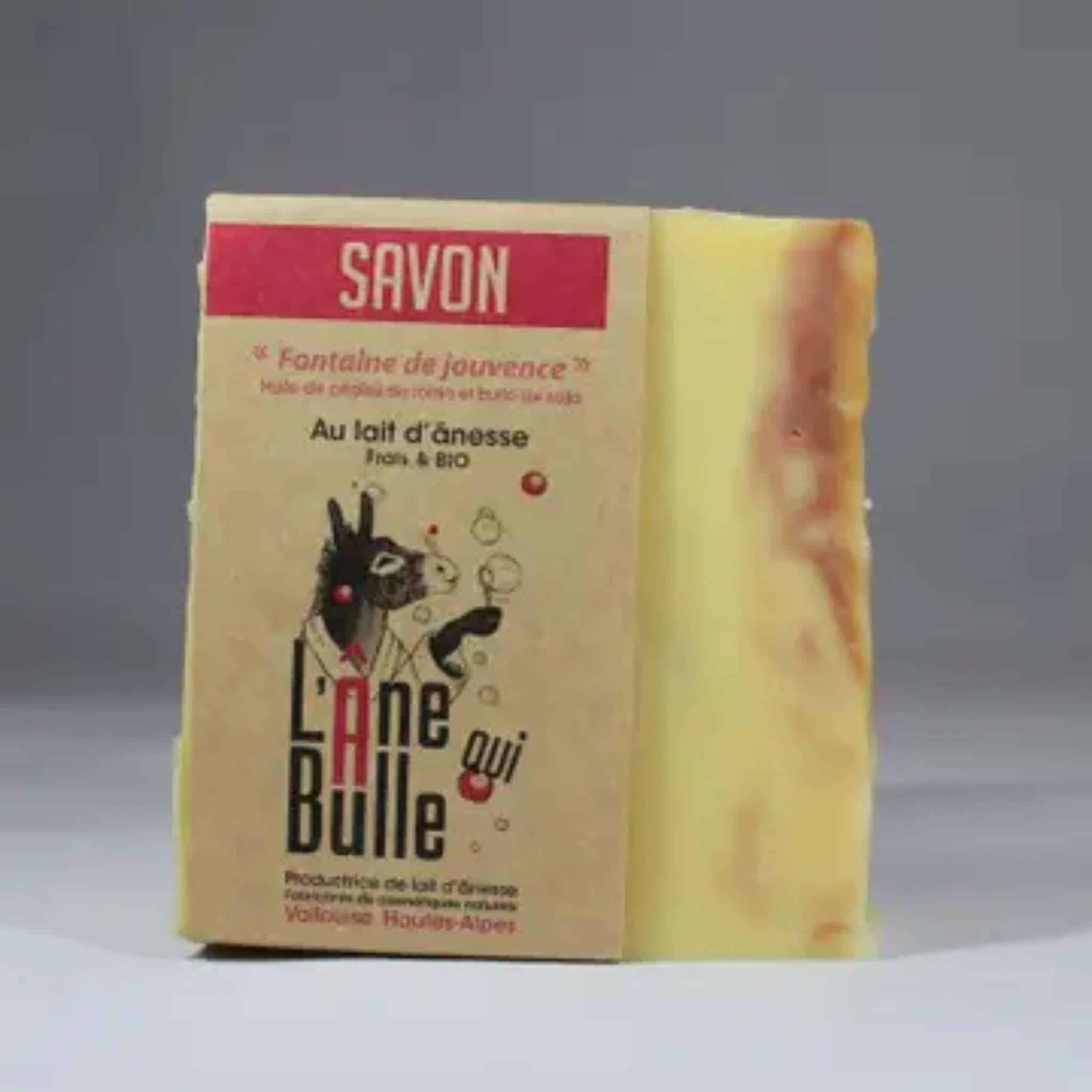savon d'ânesse bio raisin et soja