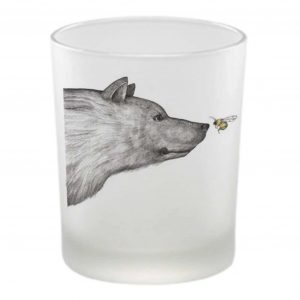 photophore en verre dépoli la rencontre