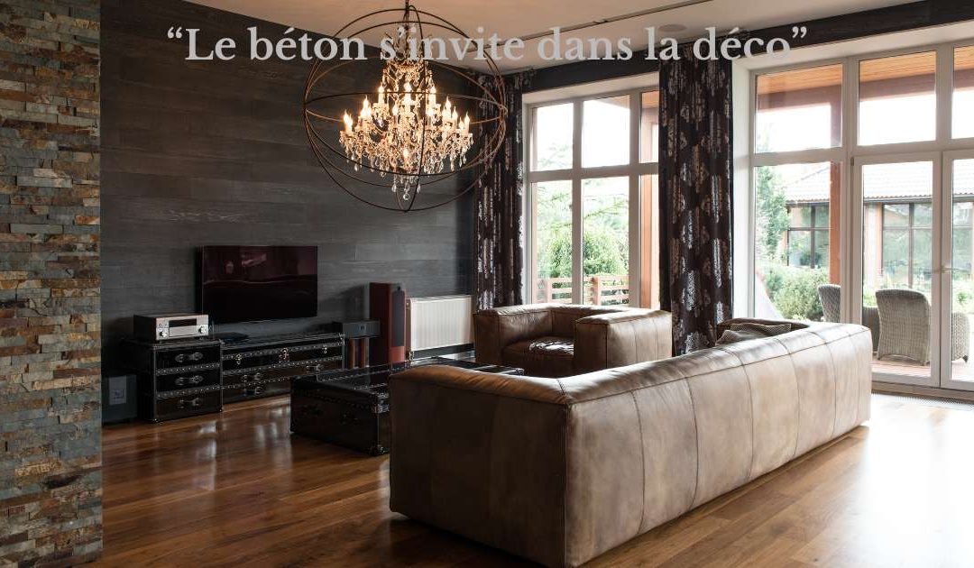 Zoom sur le béton : la matière brute qui s’invite dans nos intérieurs