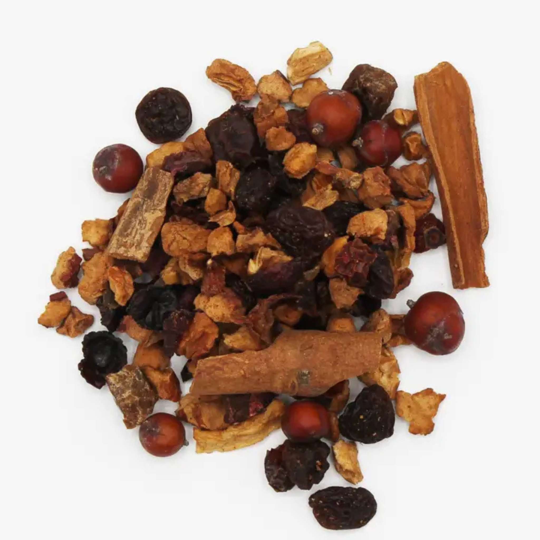 ingrédients tisane pomme caramel vanille