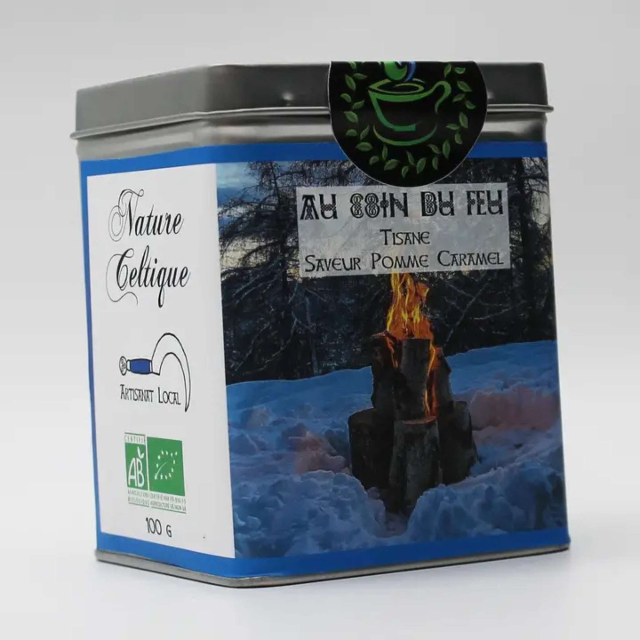 tisane au coin du feu pomme caramel vanille