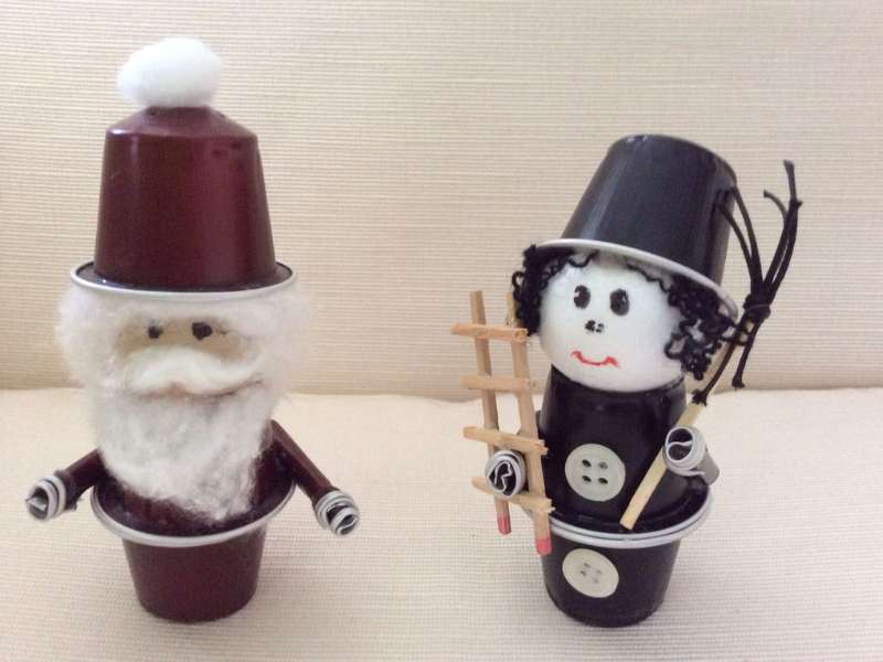 styles bonhommes noël diy adulte