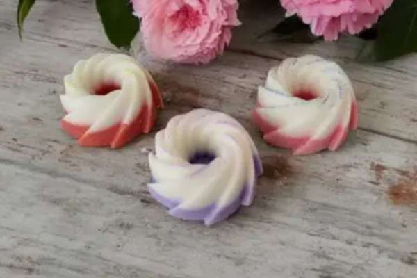 Fondant tourbillon parfum sucre vanillé en cire d’olive