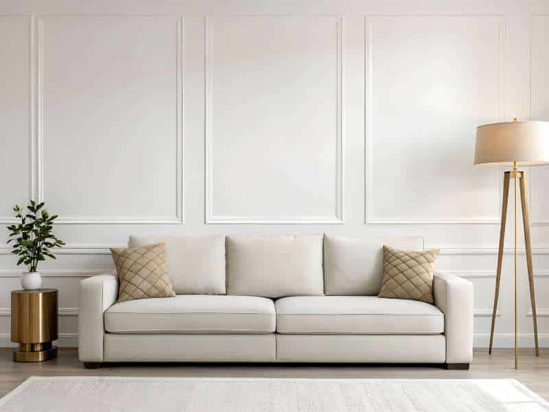 Décoration intérieure blanche minimaliste, solution économique pour transformer son intérieur après les fêtes