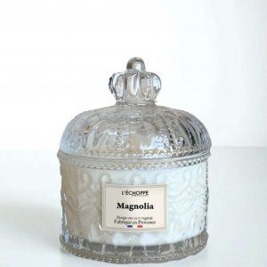 Magnolia – Bougie parfumée Bonbonnière Dôme 180g