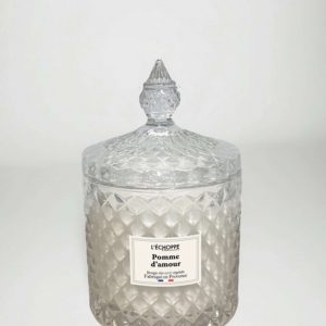 Pomme d’Amour – Bougie parfumée Bonbonnière Diamant 200g