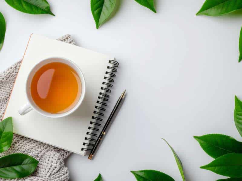 thé et tisanes bio dans une démarche de bien-être naturel