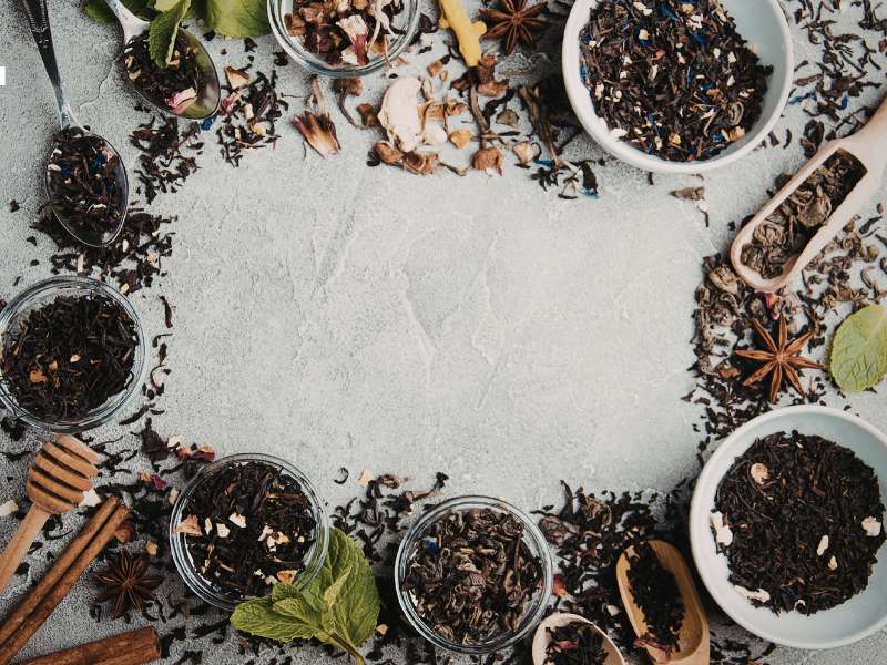 tisanes bio naturelles à base de plantes pour le bien-être