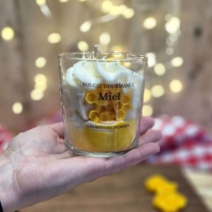 Bougie Gourmande Miel 200g – Une douceur chaleureuse et réconfortante