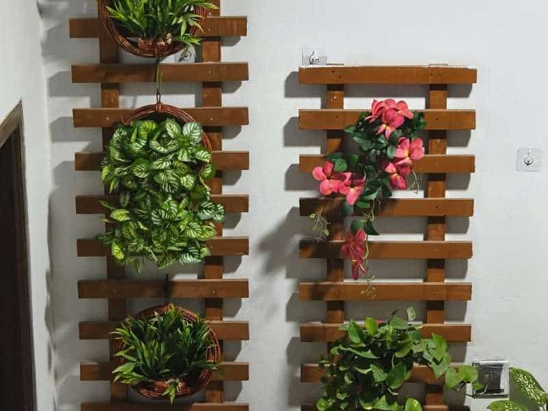 plantes suspendues pour aménager un joli balcon petit espace