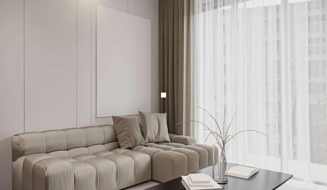 rideaux salon tendances décoration intérieure moderne et lumineuse